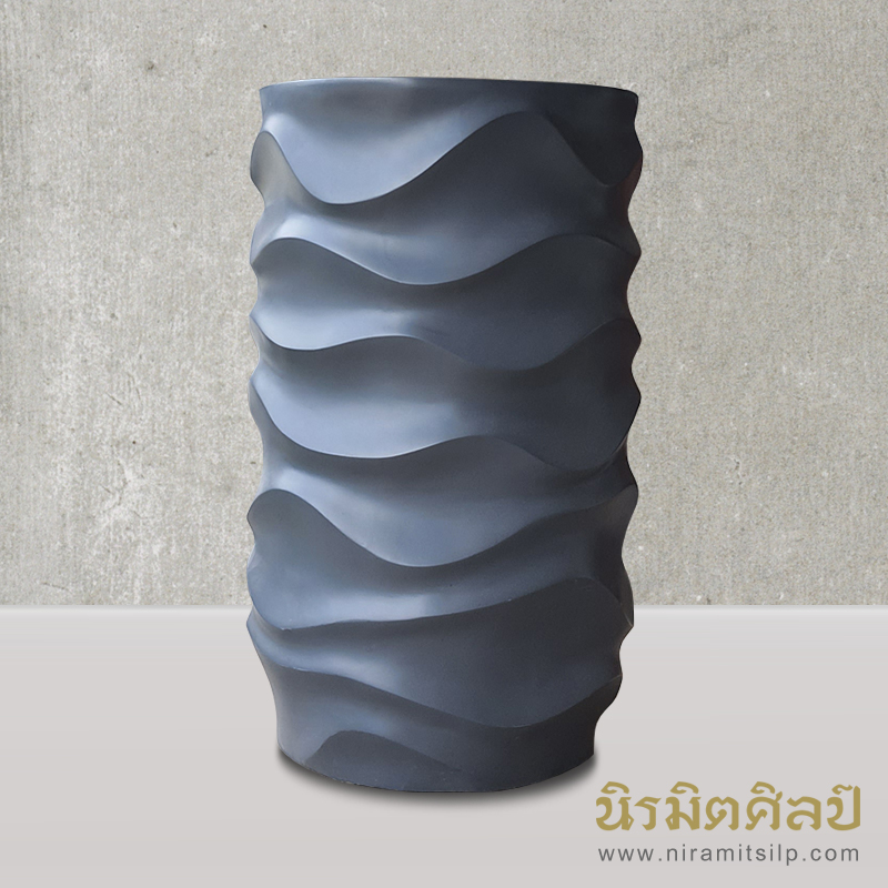 กระถางไฟเบอร์กลาส FP08